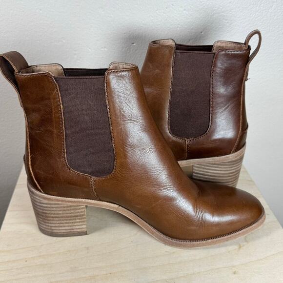 Madewell Brown Heeled Boots - Picture 9 of 13